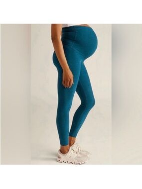 Beyond The Bump Spacedye Love the Bump Maternity Pocket Midi Legging Size M